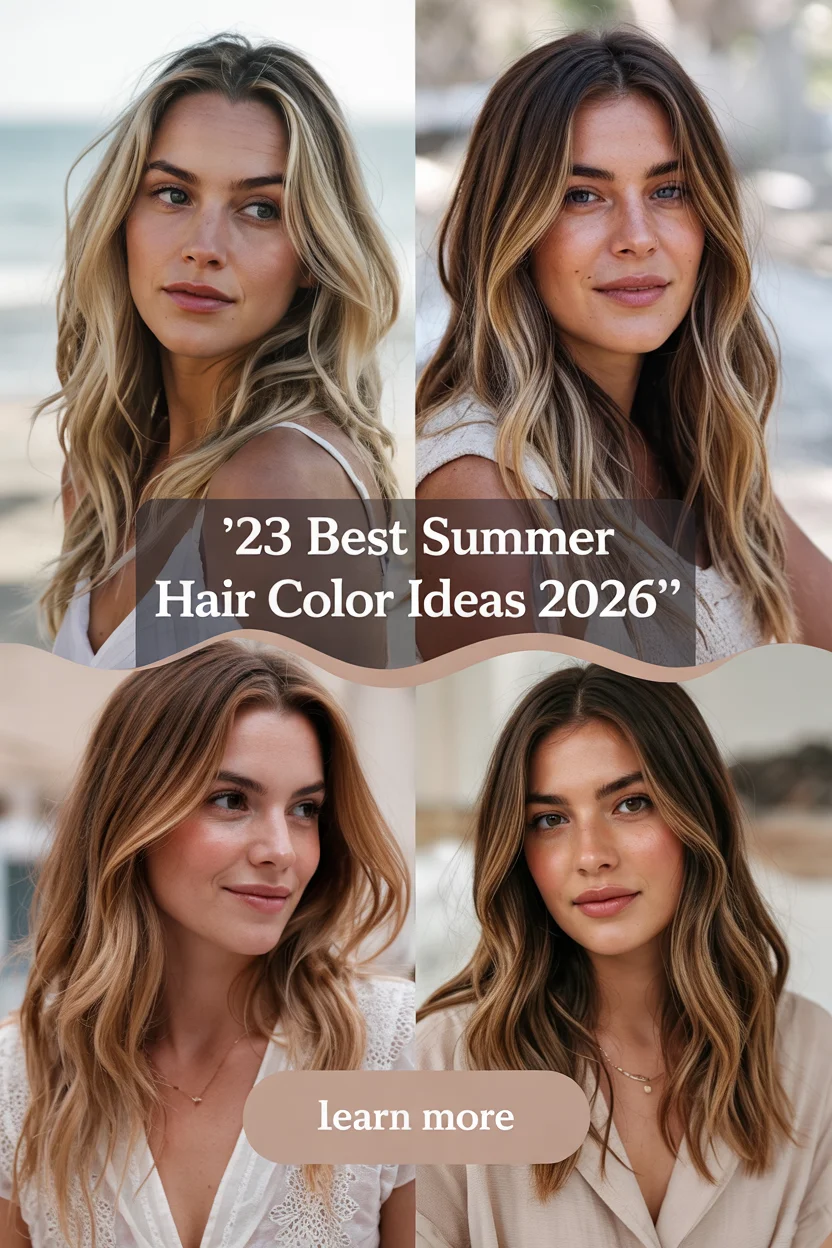 Best Summer Hair Color Ideas 2026 - Trendy Shades To Try This Season