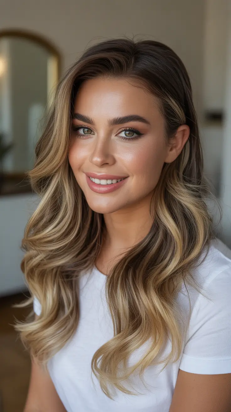 summer hair color for blondes 2026 low maintenance Glossy Bronde With Subtle Dimension And Depth