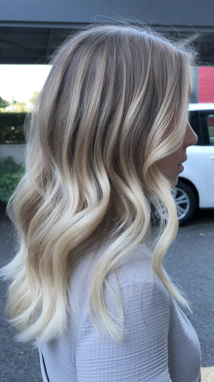 summer hair color for blondes 2026 low maintenance Bright Creamy Blonde With Seamless Sunlit Finish