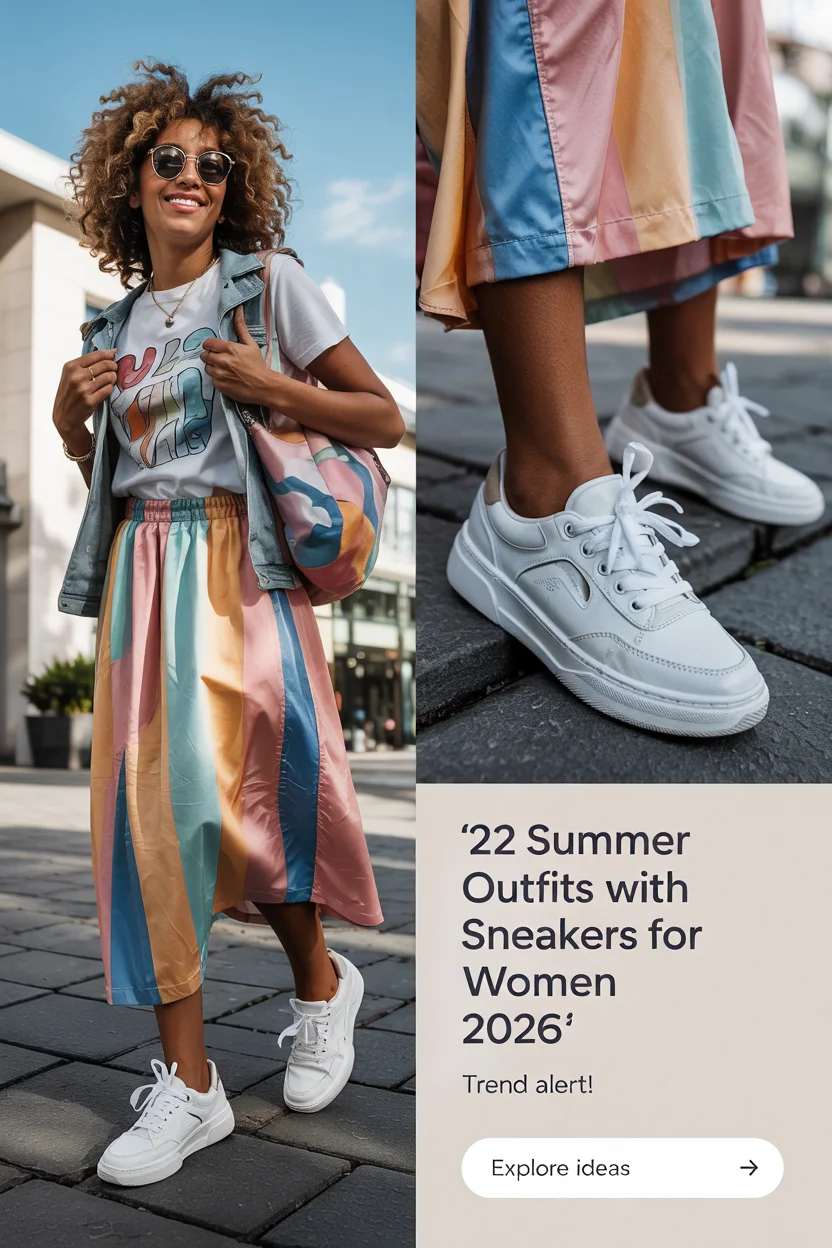 Summer Outfits With Sneakers For Women 2026 - Effortless Looks You’ll Actually Want To Wear