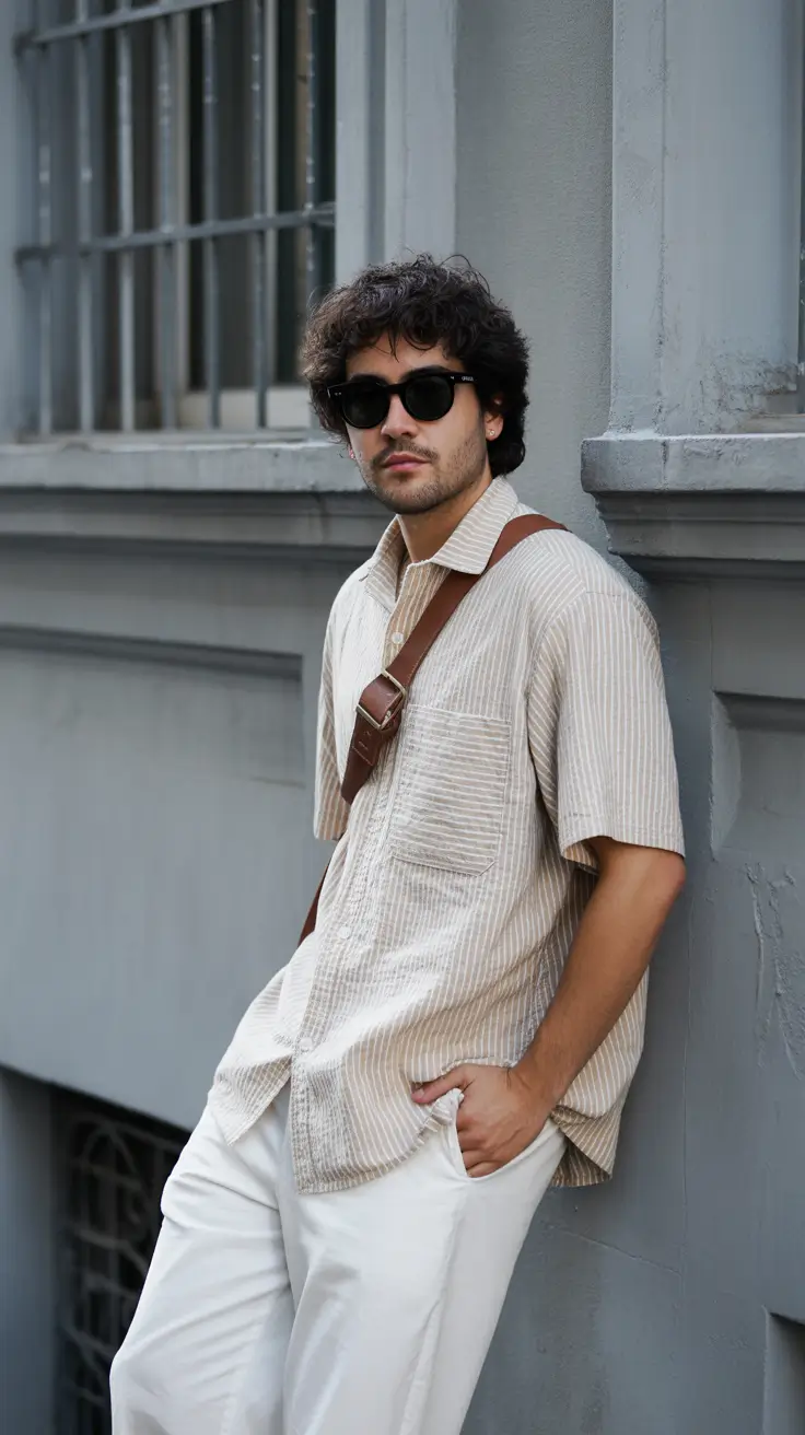 summer outfits men 2026 Soft Neutrals And Relaxed Tailoring Energy