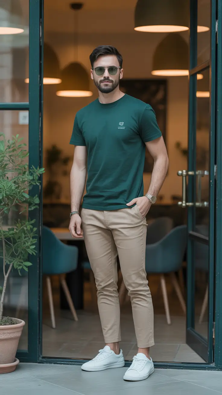 summer outfits for men 2026 Polished Casual For Everyday City Life