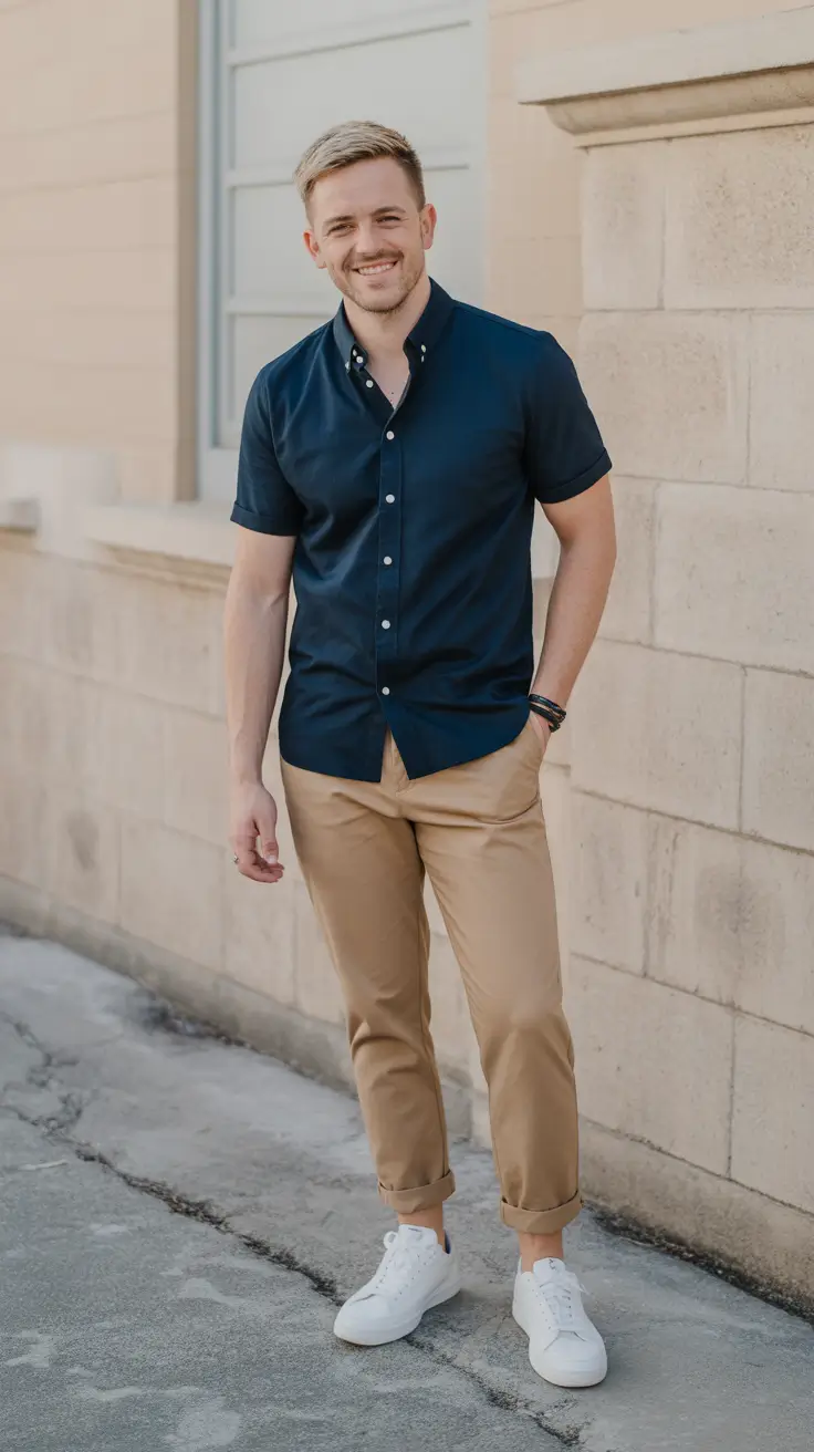 summer outfits for men 2026 Sharp Smart Casual With A Summer Twist