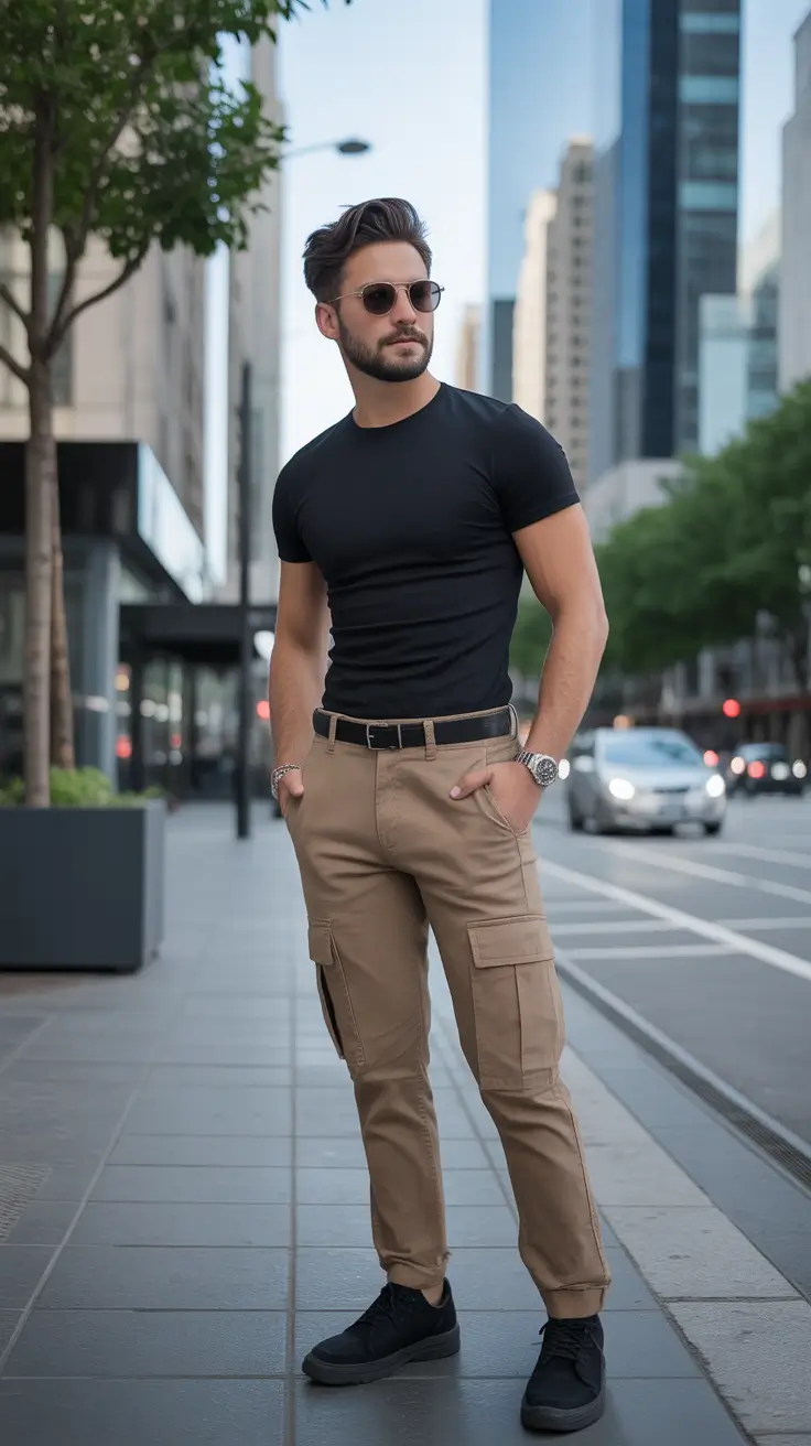 summer outfits for men 2026 Urban Minimalism With A Streetwear Edge