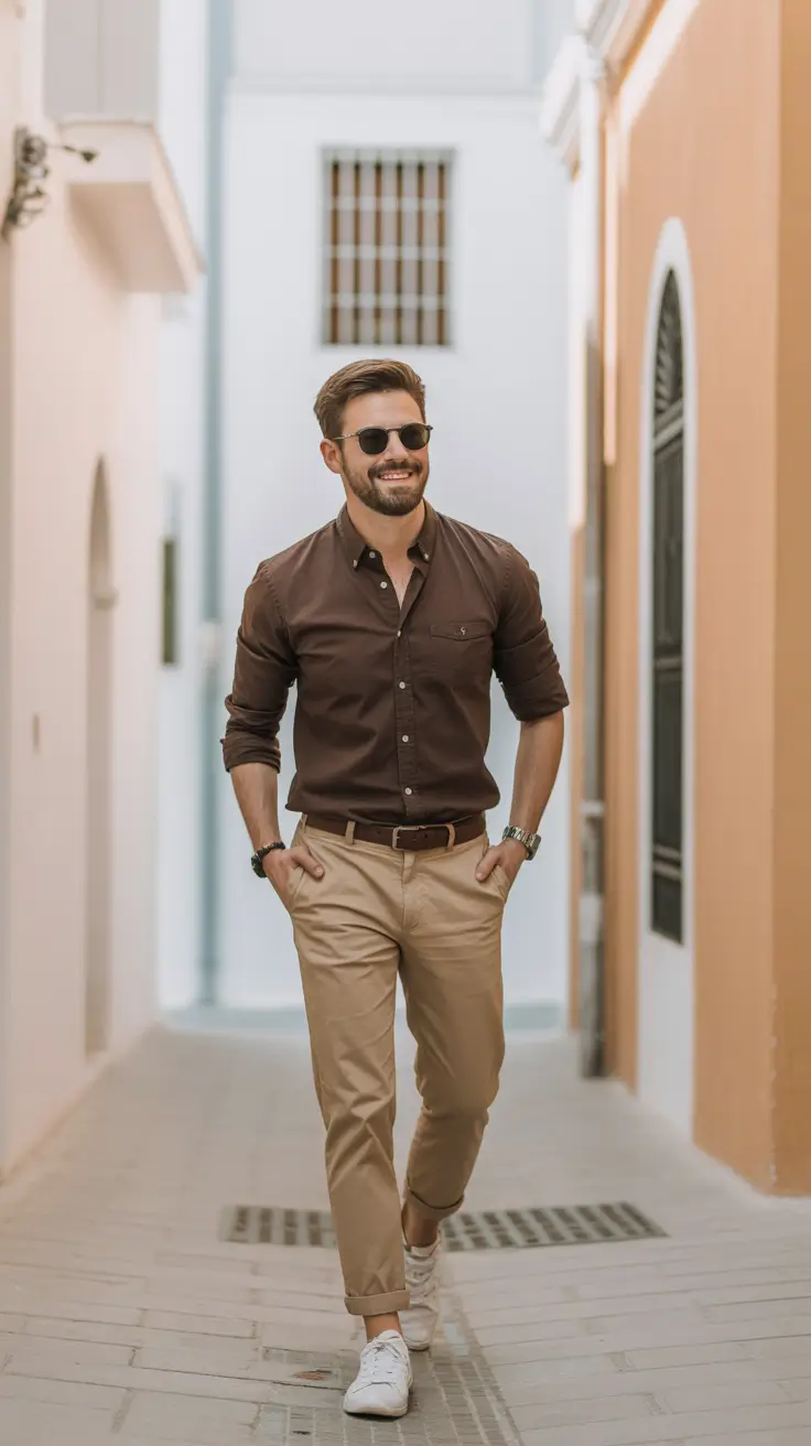 summer outfits for men 2026 Refined Old Money Summer Confidence