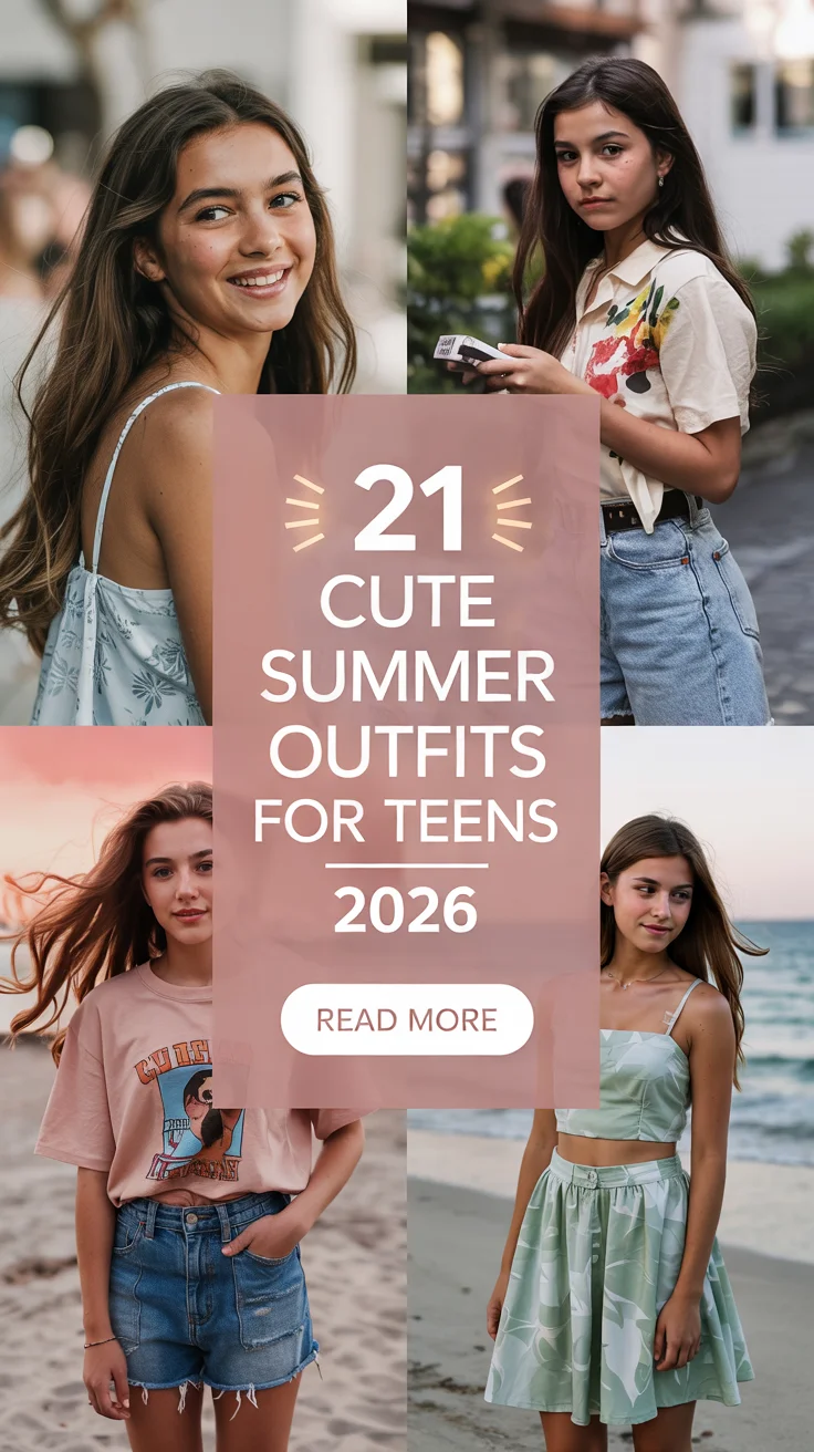 Cute Summer Outfits For Teens 2026 - Fresh Ideas To Elevate Your Everyday Style