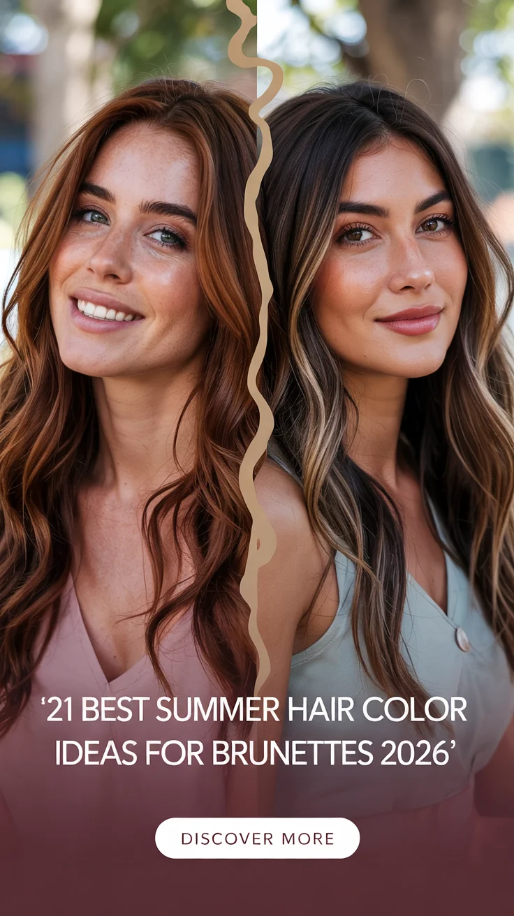 Best Summer Hair Color Ideas For Brunettes 2026 - Fresh Shades You’ll Actually Want To Try