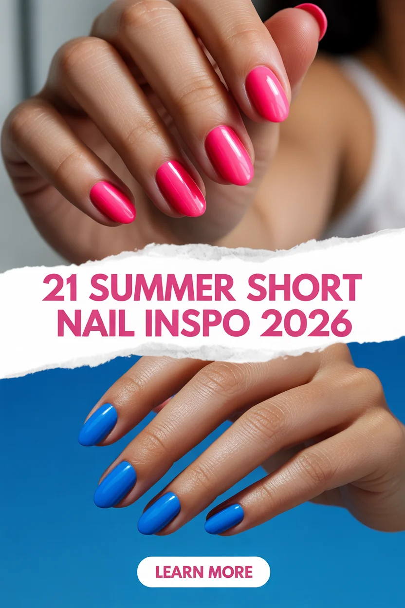 Summer Short Nail Inspo 2026 - Cute, Bright And Easy Ideas For Short Nails
