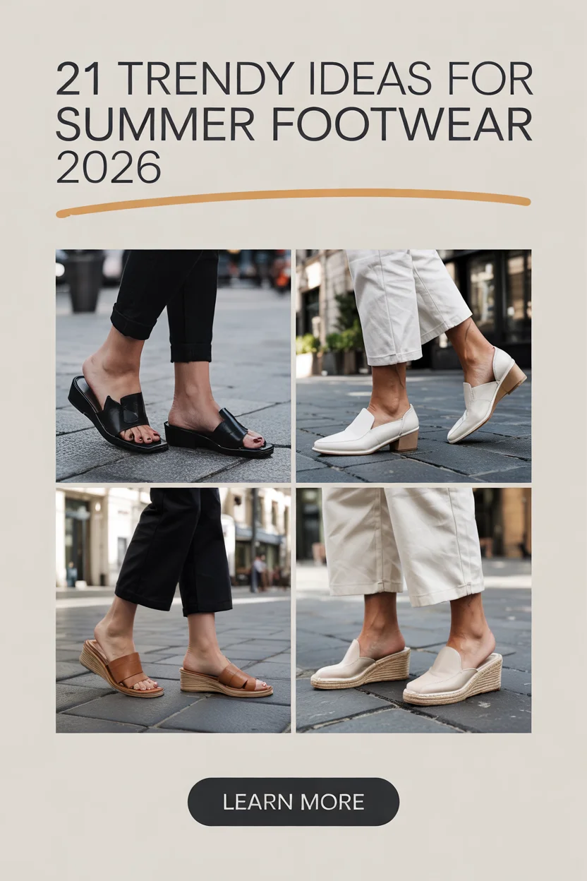 Trendy Ideas For Summer Footwear 2026 Every Woman Will Want To Wear